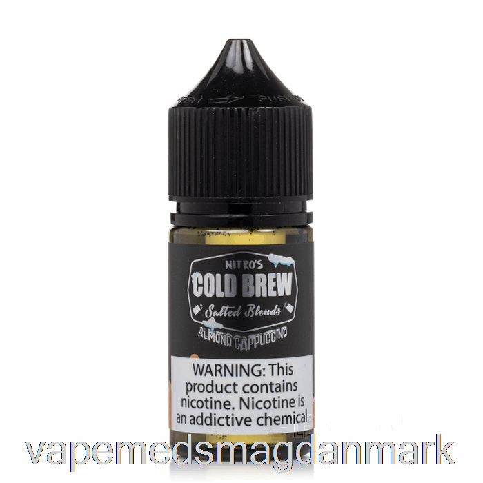 Vape Væske Mandel Cappuccino - Nitros Koldbryggende Salt - 30ml 45mg